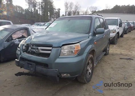 2007 Honda Pilot Ex-L z USA, uszkodzony, nr VIN 5FNYF18557B005424